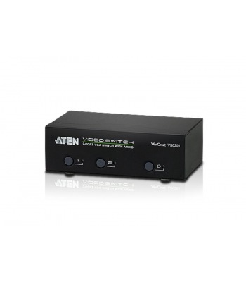 ATEN VS0201 2-Port VGA Switch with Audio
