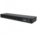 Cyber Power PDU15SWHVIEC8FNET 8-outlet (front), 1U rackmount switched pdu