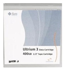 SUN 003-0736-01 LTO-3 Backup Tape Cartridge (400Gb/800GB w/case & horizontal labels)