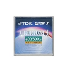 TDK D2406W-LTO3 LTO-3 Backup WORM Tape Cartridge (400GB/800GB) Retail Pack