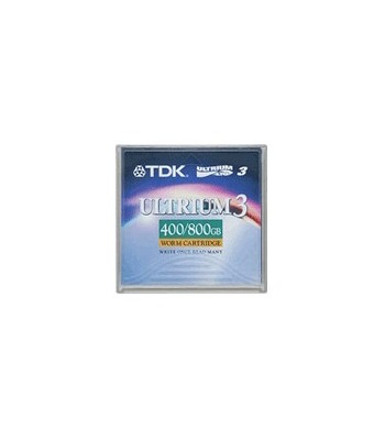 TDK D2406W-LTO3 LTO-3 Backup WORM Tape Cartridge (400GB/800GB) Retail Pack
