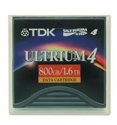 TDK D2407-LTO4-LBL LTO-4 Tape Cartridges (800GB/1.6TB) Pre-labeled w/Case