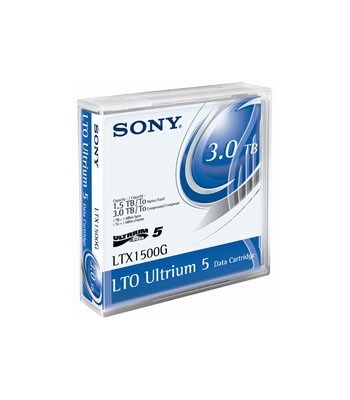 Sony LTX1500G LTO-5 Backup Tape Cartridge (1.5TB/3.0TB) Retail Pack
