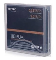 TDK 62032 LTO Ultrium 6 Tape Cartridge - 2.5/6.25 TB (Metal Particle)