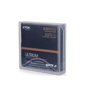 TDK 62032 LTO Ultrium 6 Tape Cartridge - 2.5/6.25 TB (Metal Particle)