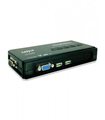 Cadyce CA-UK400 4 Port USB KVM