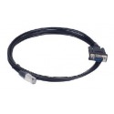MOXA CBL-RJ45M9-150 8 pin RJ45 to male DB9 connection cable, 150cm