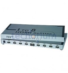 NTI VOPEX-HD-8-LC 8 Port HDMI Splitter 1x8 HDMI Distribution Amplifier