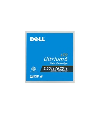 Dell LTO-6 Ultrium Tape Media 2.5TB/6.25TB 342-5450 (P/N 3W22T)
