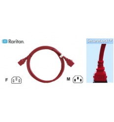 Raritan SLC14C15-1.5MK1-6PK SecureLock Locking Cable