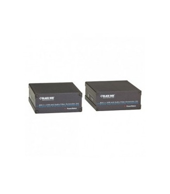 Black Box ACX310FIA ServSwitch Fiber DVI-D + USB Extenders, DVI, VGA, and Audio