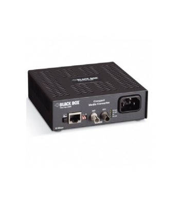 Black Box LMC007A-R5 COMPACT MEDIA CONVERTERS 10BT/SM FIBRE PL.ST