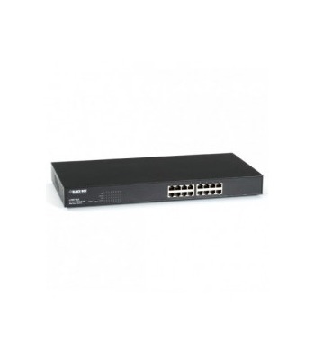 Black Box LPB716A 10/100 PoE Web Smart Switch, 16-Port
