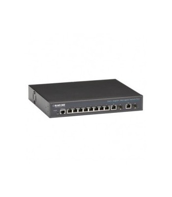  Black Box LPB2810A 10/100 PoE Web Smart Switch, 8-Port