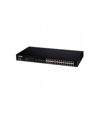 Black Box LPBG724A 10/100 PoE Web Smart Switch, 24-Port