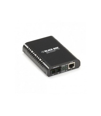   Black Box LBMC300-MMSC LinkGain 10/100BASE-TX to 100BASE-FX Media Converter, SC