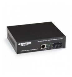 Black Box LPS500A-MM-SC PoE PSE Gigabit Media Converter
