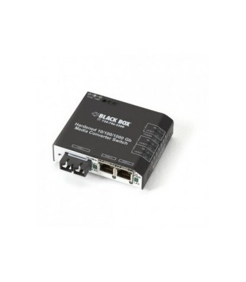 Black Box LBH2001A-H-LX Hardened Media Converter Switch