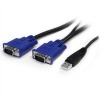 StarTech SV1631DUSBUK 16 Port 1U Rackmount USB KVM Switch Kit with OSD and Cables