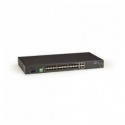 Black Box LGB5124A SFP Gigabit Managed Fiber Switch, 24-Port