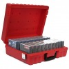 TURTLE 00-672801 DLT/SDLT Compatible Case (20 Capacity, Red)