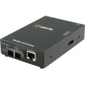 Perle 05090560 10/100/1000 PoE Media Converter PoE / PoE+ Ethernet to Fiber Converters
