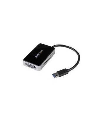 StartTech USB32VGAEH USB 3.0 to VGA External Video Card Multi Monitor Adapter with 1-Port USB Hub