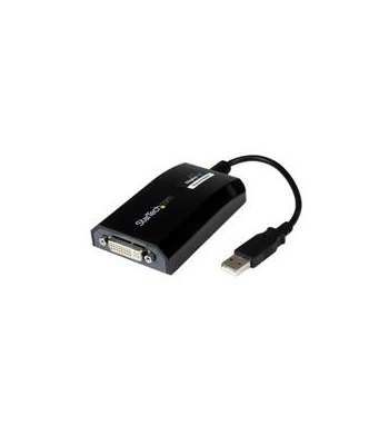 Startech USB2DVIPRO2 USB to DVI Adapter - External USB Video Graphics Card for PC and MAC