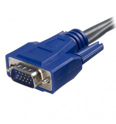 6 ft Ultra-Thin USB VGA 2-in-1 KVM Cable