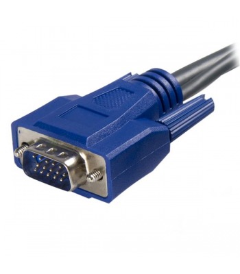 6 ft Ultra-Thin USB VGA 2-in-1 KVM Cable