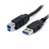 StarTech USB3SAB6BK 6 ft Black SuperSpeed USB 3.0 Cable A to B - M/M