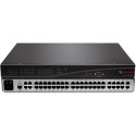 Avocent AMX5020-202 4 output and 42 input port rack mountable matrix switch with rack mount kit and AMWorks software