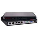 Avocent DSR1024PS2-106 1 digital user, 1 local user, 1 PS/2 system KVM over IP desktop switch
