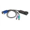 Avocent DSRIQ-PS232 32 pack, Server interface module for VGA video, PS/2 keyboard and mouse, w/ 14 in PS/2 cables