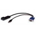 Avocent DSAVIQ-USB2 Virtual Media server interface module for VGA video and USB 2.0 w/ 14in cable
