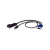 Avocent DSAVIQ-USB2L Virtual Media server interface module for VGA video and USB 2.0 w/ 20in cable
