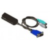 Avocent DSRIQ-VSN Server interface module for VGA or 13W3 video, Sun keyboard and mouse
