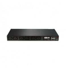 Avocent PM3004H-401 1U Horizontal 3-ph 16A 380/400/415V, fixed cord with IEC 309 16A, 6 C19 ports